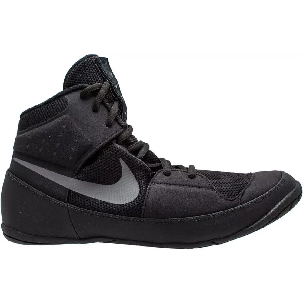 Nike Fury Men's Black/Dark Grey Wrestling Shoes A02416-010 Size 10.5